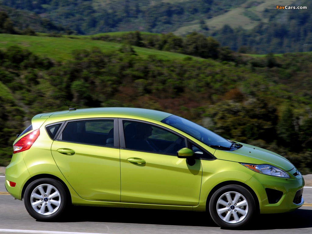 Ford Fiesta Hatchback US-spec 2010–13 wallpapers (1024 x 768)