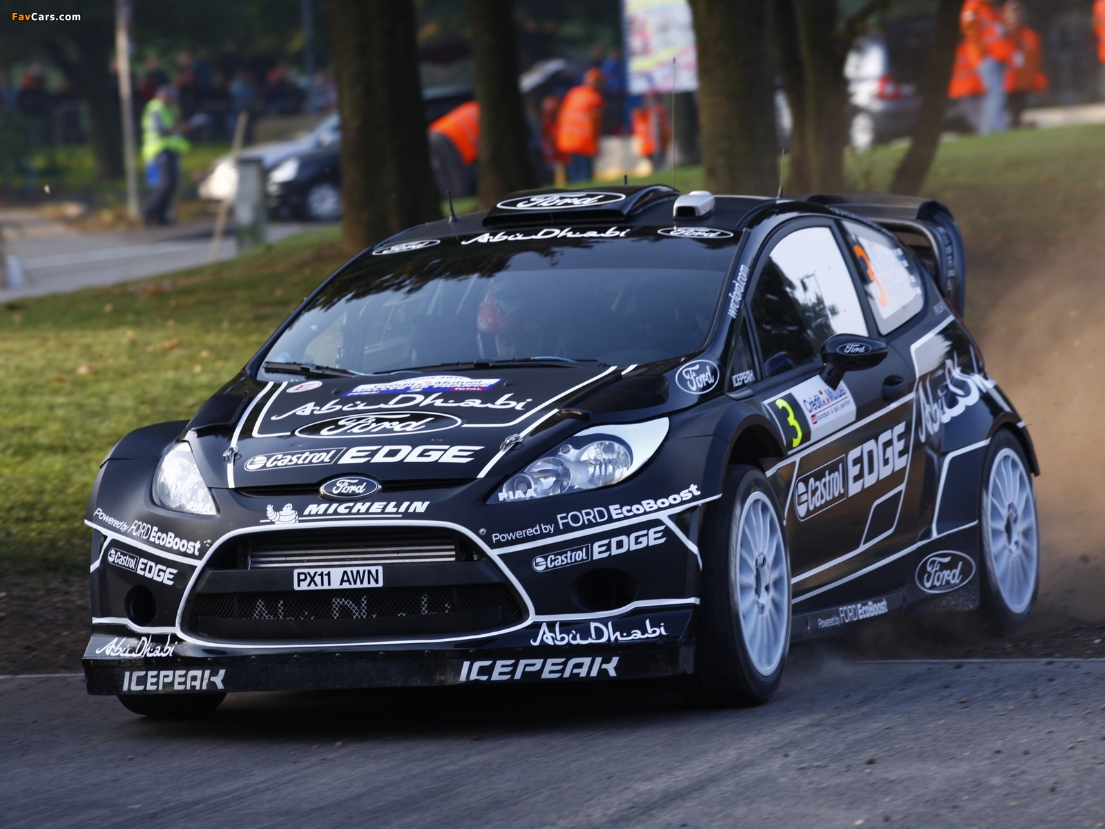 Ford Fiesta RS WRC 2011 wallpapers (1600 x 1200)