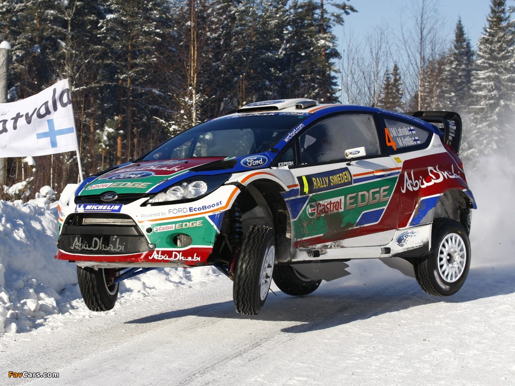 Ford Fiesta RS WRC 2011 wallpapers (1024 x 768)