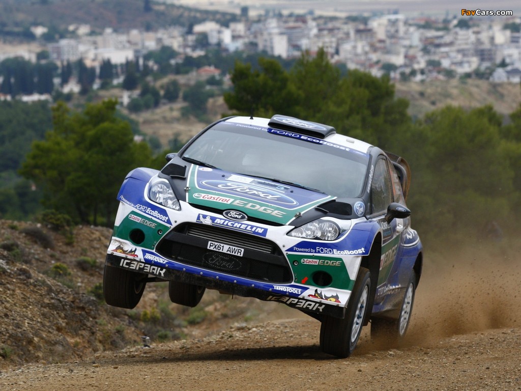 Ford Fiesta RS WRC 2012 wallpapers (1024 x 768)