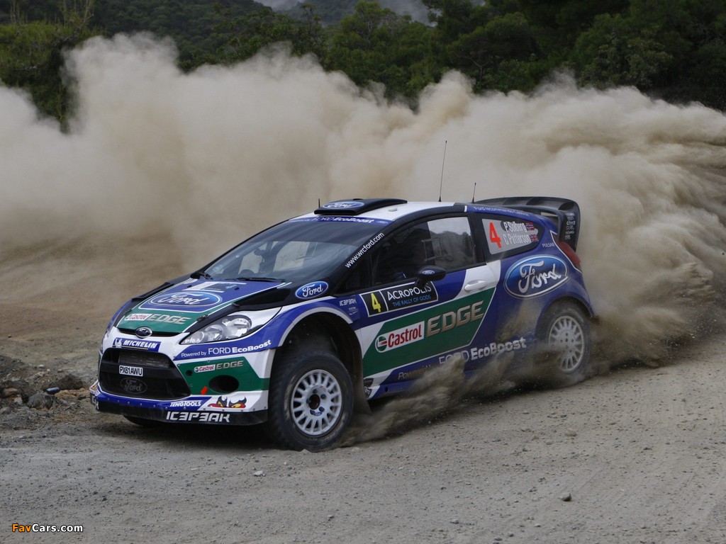 Ford Fiesta RS WRC 2012 wallpapers (1024 x 768)