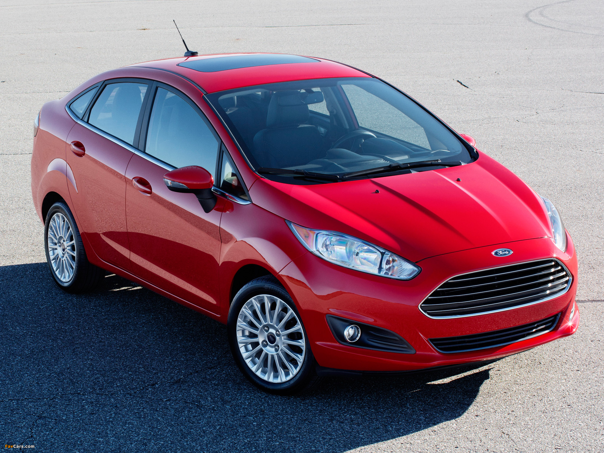 Ford Fiesta Sedan US-spec 2013 wallpapers (2048 x 1536)