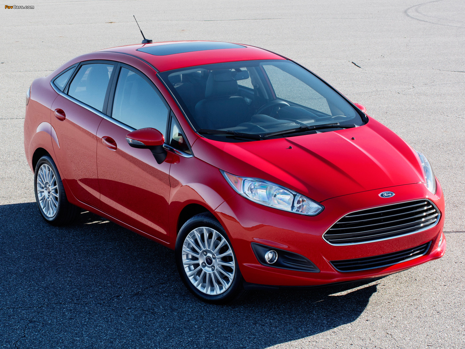 Ford Fiesta Sedan US-spec 2013 wallpapers (1600 x 1200)