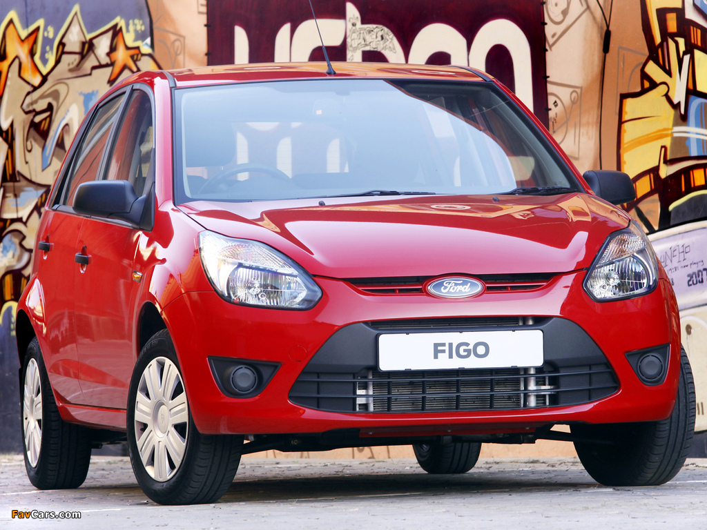 Ford Figo 2009–12 wallpapers (1024 x 768)