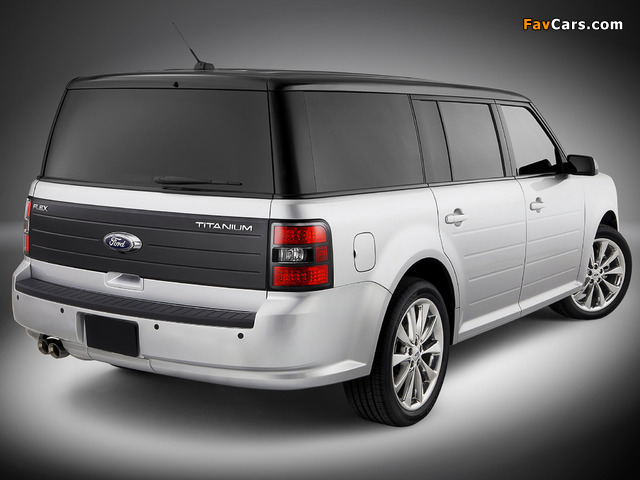 Ford Flex Titanium 2011–12 images (640 x 480)