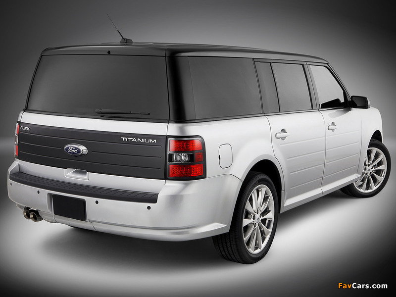 Ford Flex Titanium 2011–12 images (800 x 600)