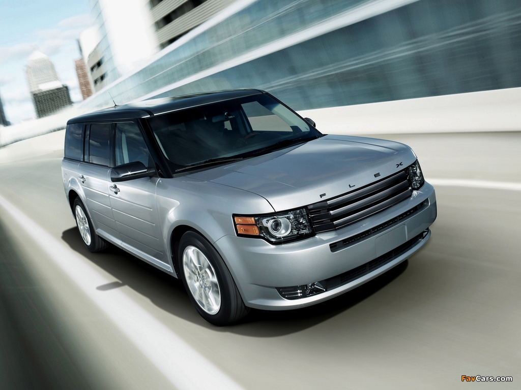 Photos of Ford Flex Titanium 2011–12 (1024 x 768)