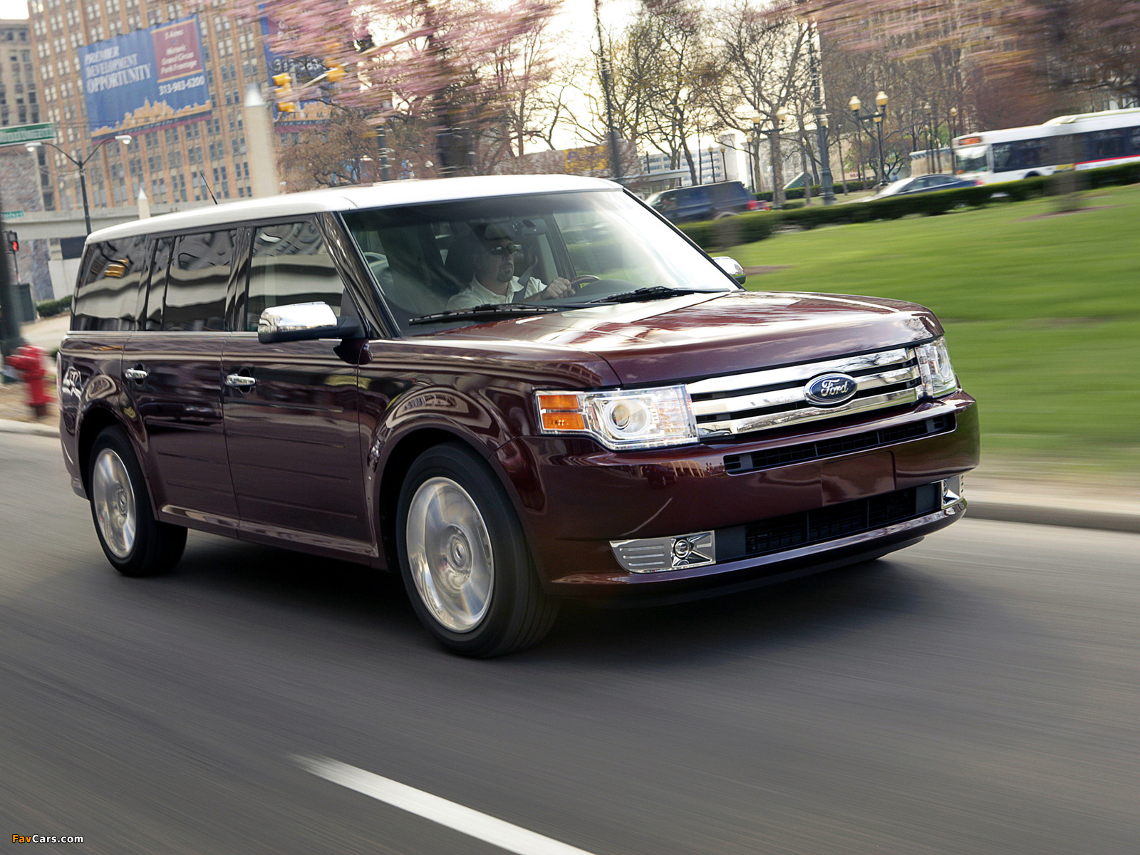 Ford Flex 2008–12 wallpapers (1600 x 1200)