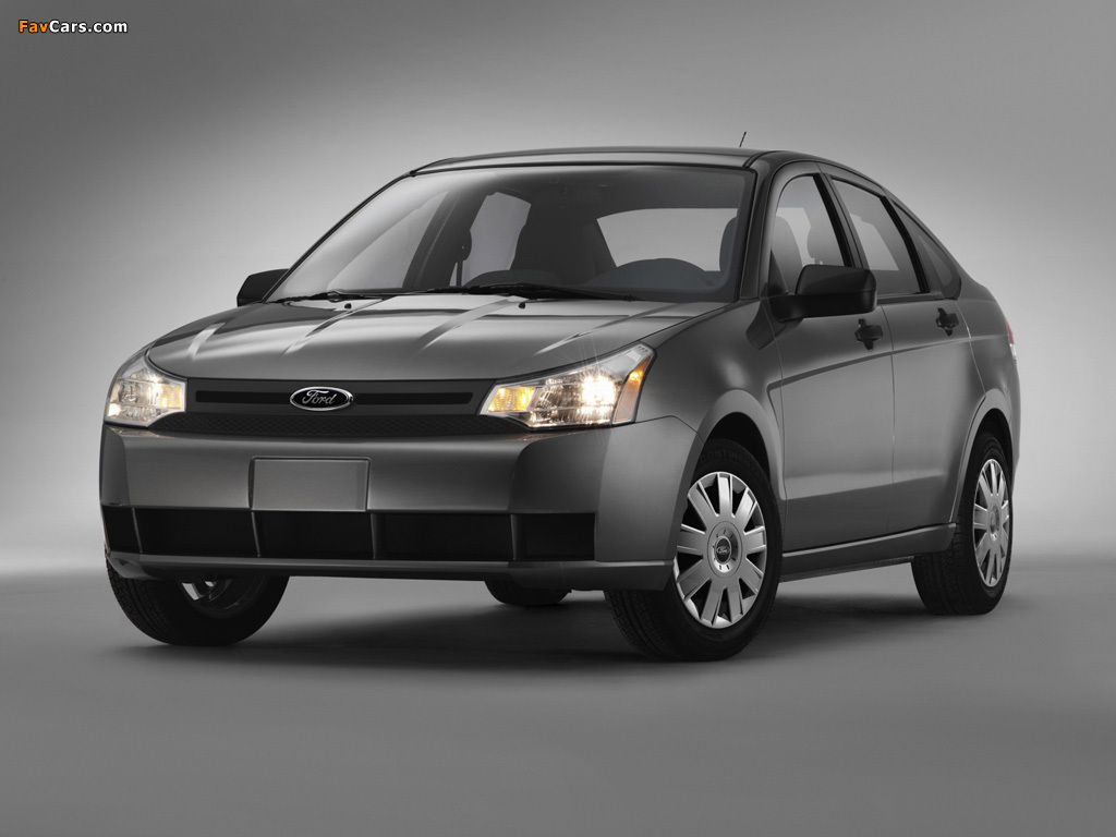 Ford Focus Sedan 2007–10 photos (1024 x 768)