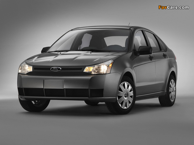 Ford Focus Sedan 2007–10 photos (640 x 480)