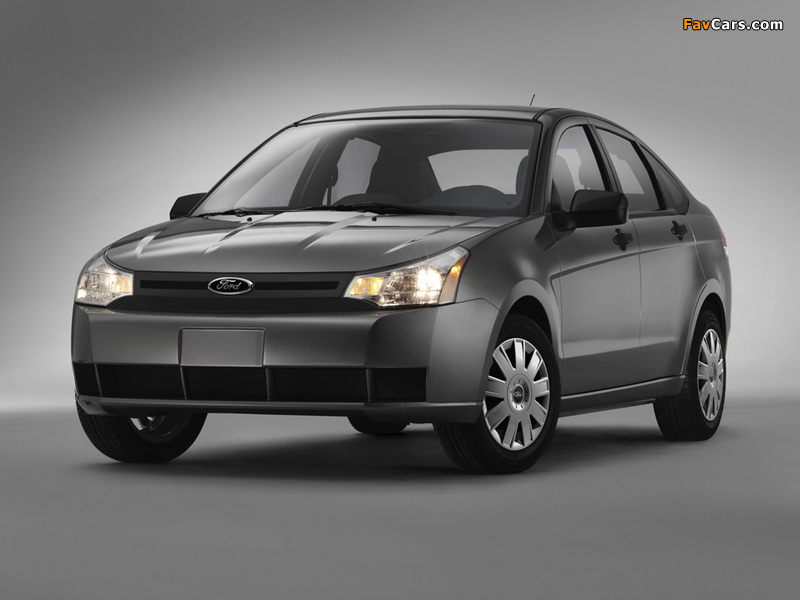 Ford Focus Sedan 2007–10 photos (800 x 600)