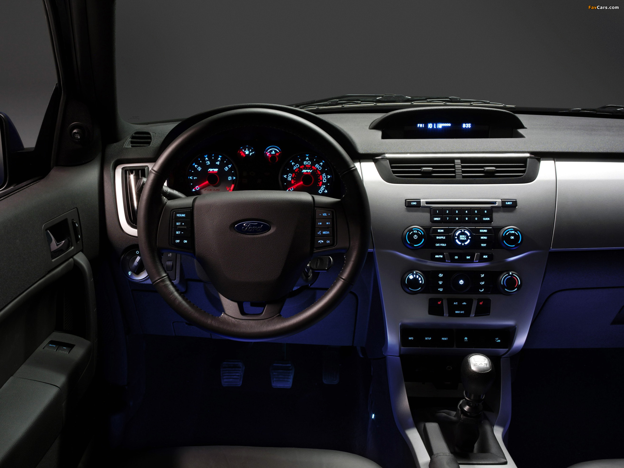 Ford Focus Sedan 2007–10 wallpapers (2048 x 1536)