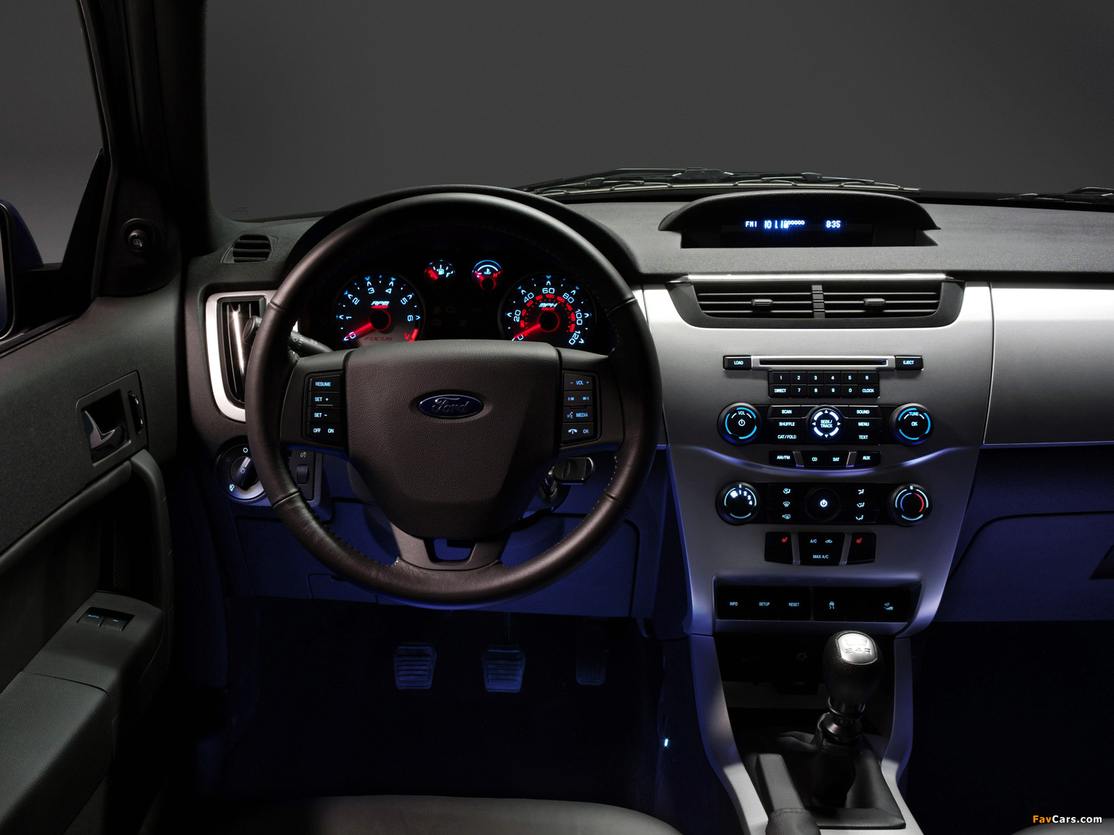Ford Focus Sedan 2007–10 wallpapers (1600 x 1200)