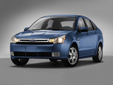 Ford Focus Sedan 2007–10 wallpapers