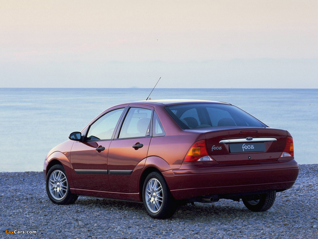Ford Focus Sedan 1998–2001 pictures (1024 x 768)