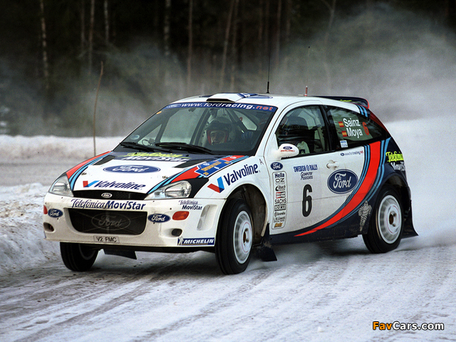 Ford Focus WRC 1999–2000 photos (640 x 480)