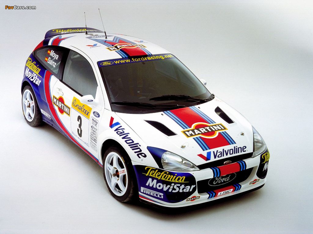 Ford Focus WRC 1999–2000 photos (1024 x 768)