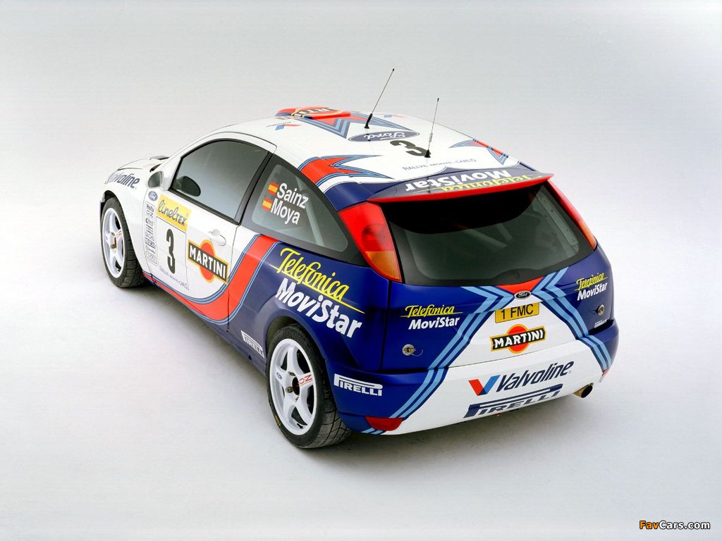 Ford Focus WRC 1999–2000 photos (1024 x 768)