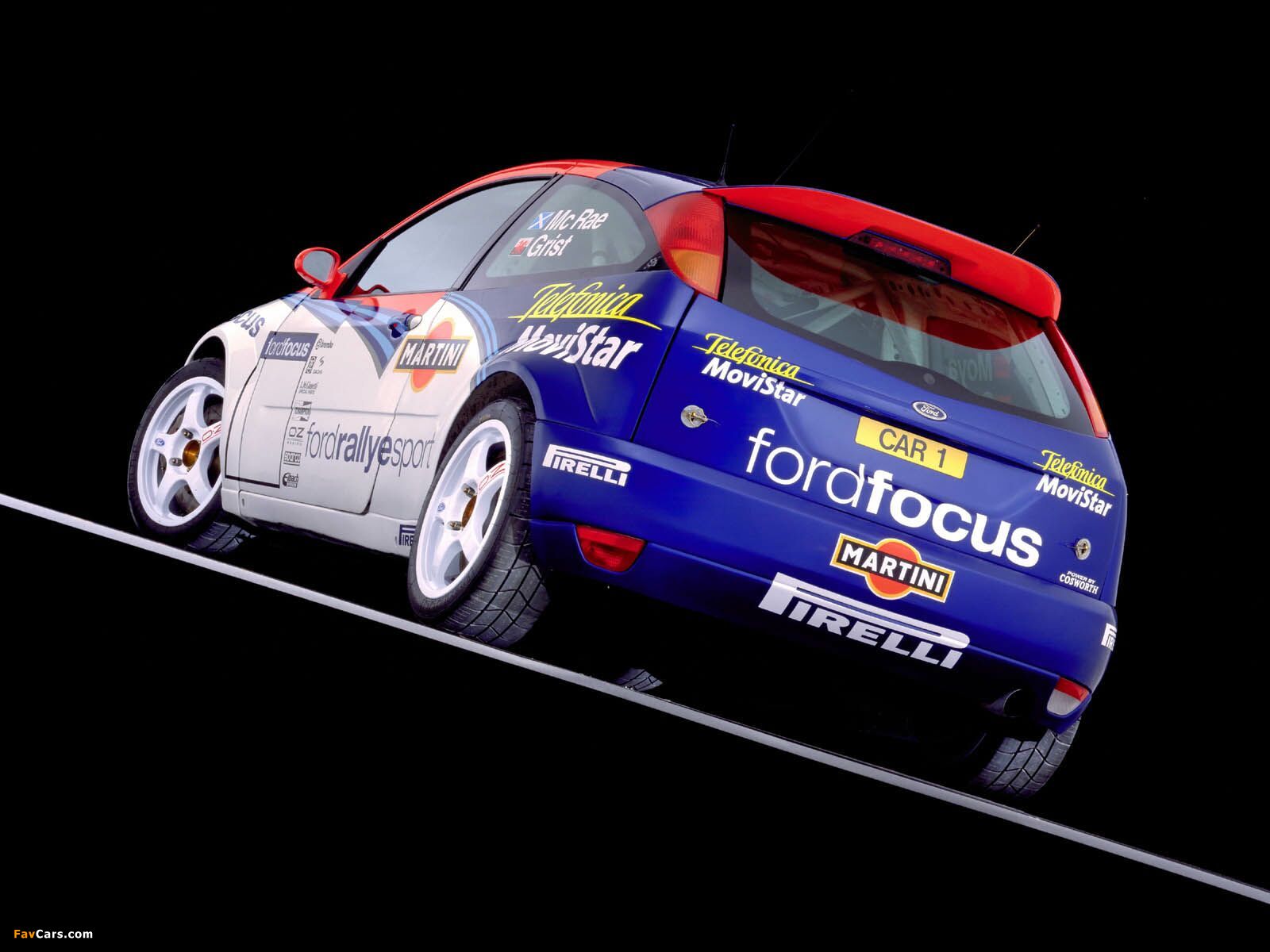 Ford Focus WRC 1999–2000 pictures (1600 x 1200)