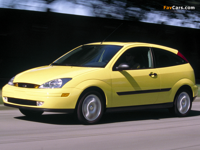Ford Focus ZX3 1999–2004 pictures (640 x 480)