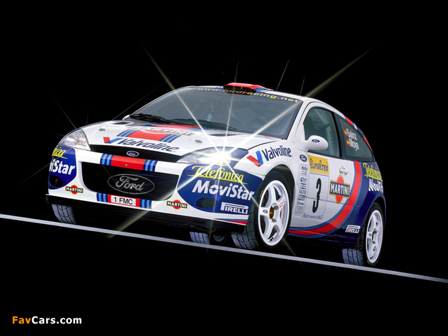 Ford Focus WRC 1999–2000 wallpapers (640 x 480)