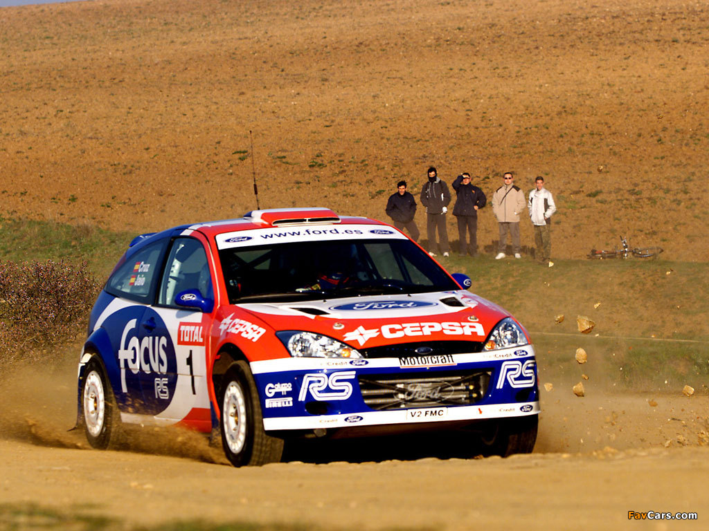 Ford Focus RS WRC 2001–02 photos (1024 x 768)