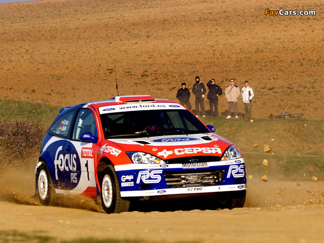 Ford Focus RS WRC 2001–02 photos (640 x 480)