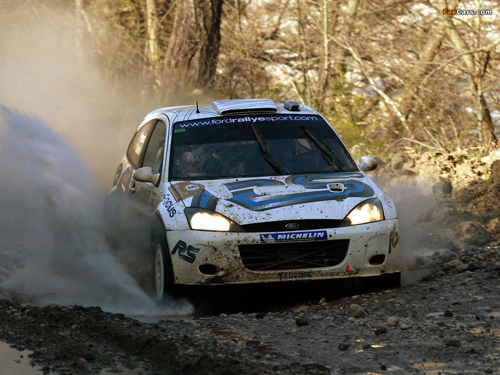 Ford Focus RS WRC 2001–02 pictures (1024 x 768)