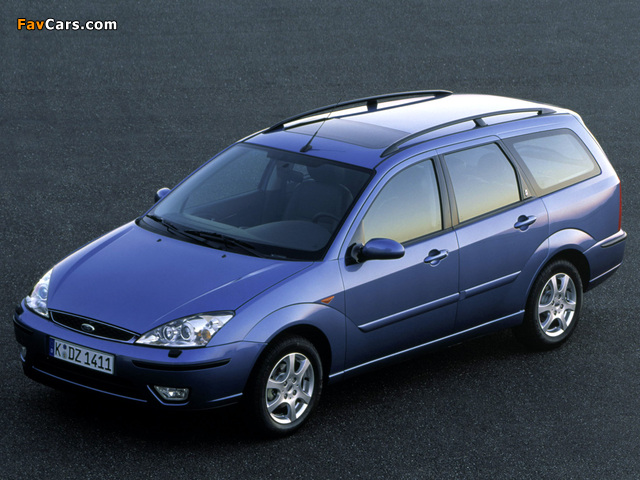 Ford Focus Turnier 2001–04 wallpapers (640 x 480)