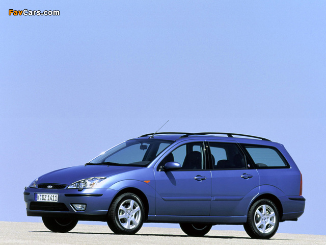 Ford Focus Turnier 2001–04 wallpapers (640 x 480)