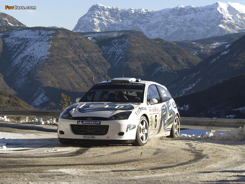 Ford Focus RS WRC 2001–02 wallpapers (800 x 600)