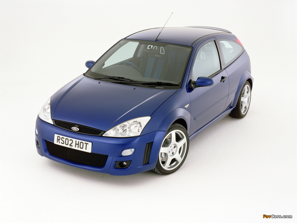 Ford Focus RS 2002–03 images (1024 x 768)