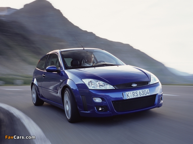 Ford Focus RS 2002–03 images (640 x 480)