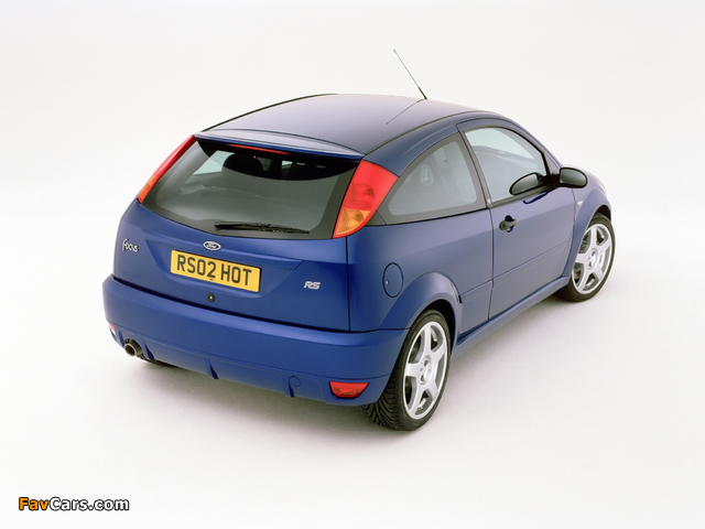 Ford Focus RS 2002–03 pictures (640 x 480)