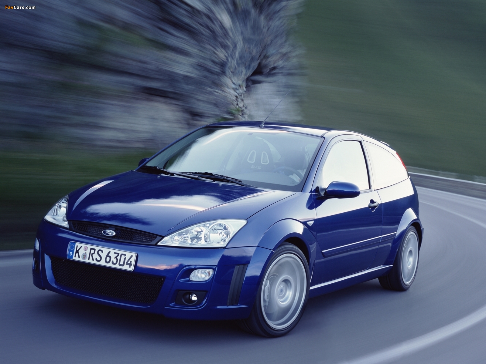 Ford Focus RS 2002–03 wallpapers (1600 x 1200)