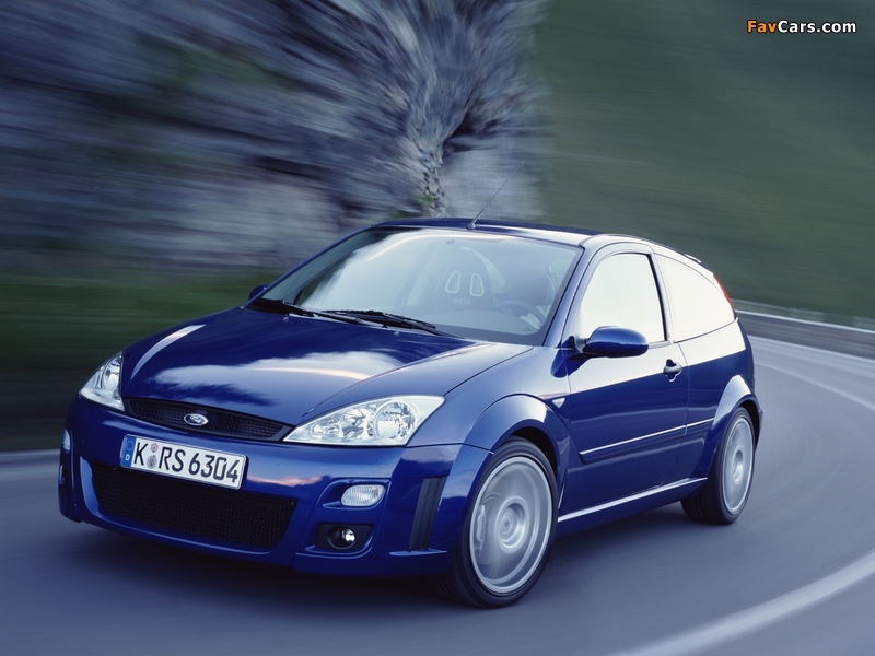 Ford Focus RS 2002–03 wallpapers (800 x 600)