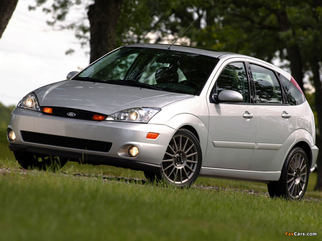 Ford Focus ZX5 SVT 2003–04 wallpapers (1024 x 768)