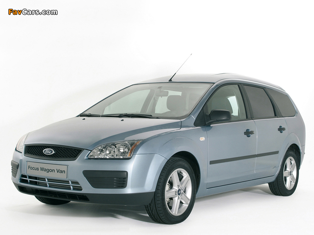 Ford Focus Wagon Van 2005–07 images (640 x 480)