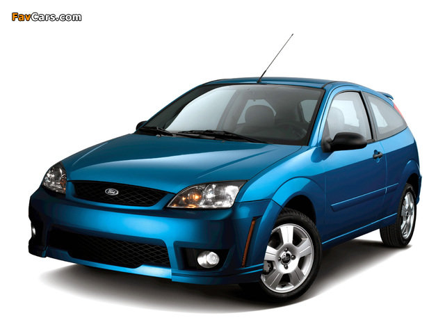 Ford Focus ZX3 2005–07 photos (640 x 480)