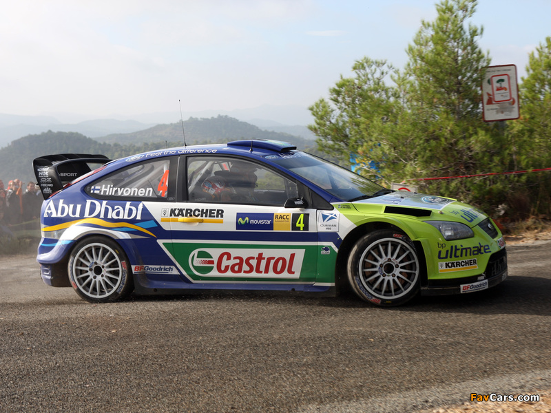 Ford Focus RS WRC 2005–07 photos (800 x 600)