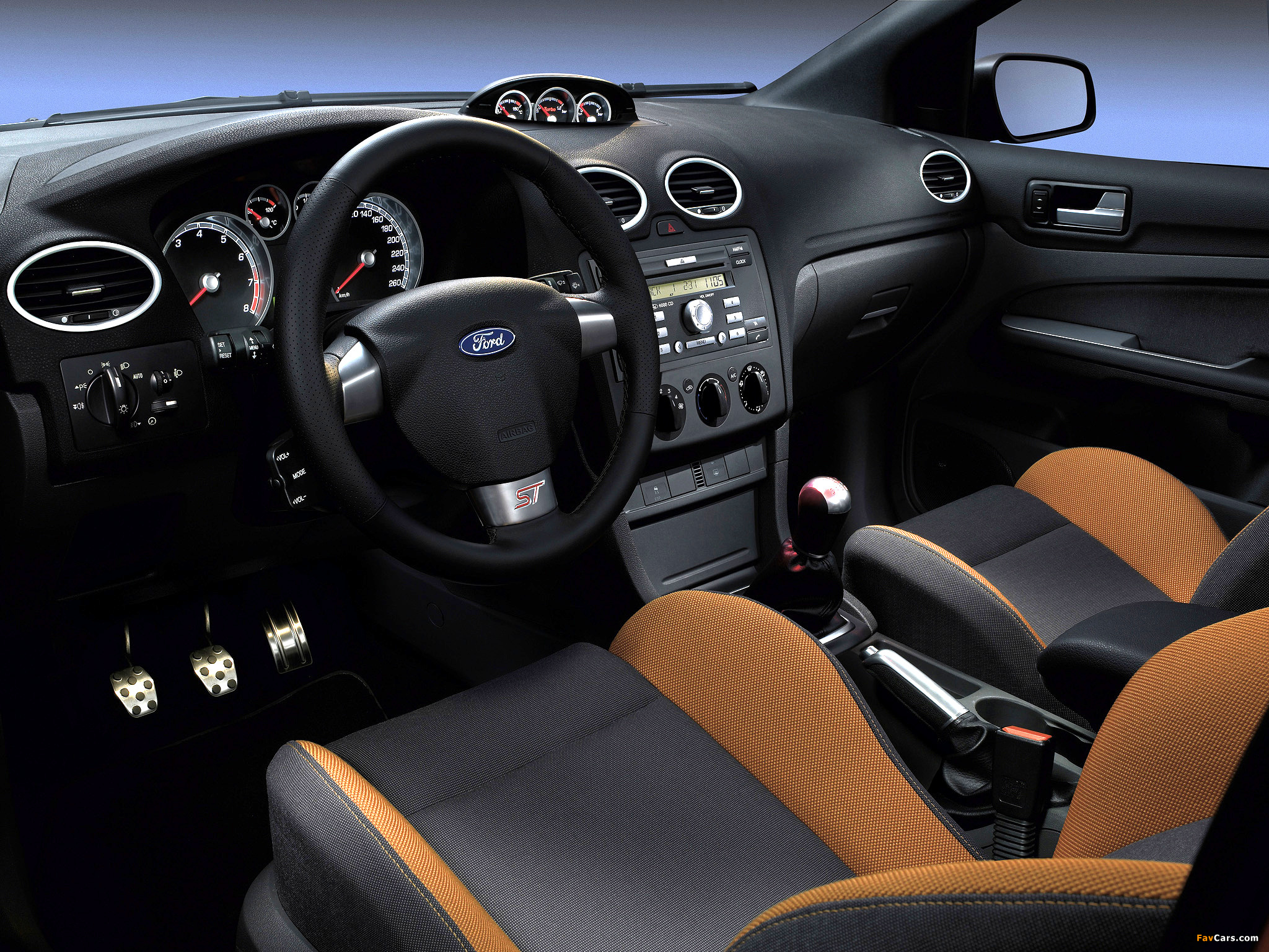 Ford Focus ST 3-door 2005–07 photos (2048 x 1536)