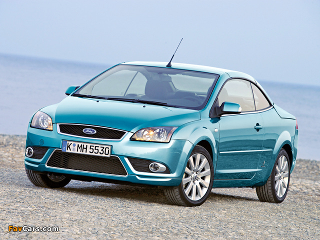Ford Focus CC 2006–08 wallpapers (640 x 480)