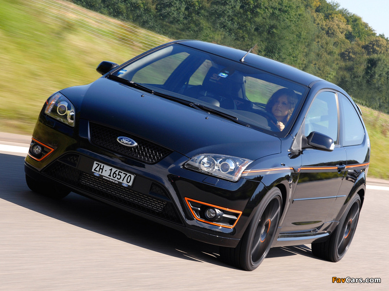 Ford Focus ST 3-door Black Edition 2007 images (800 x 600)