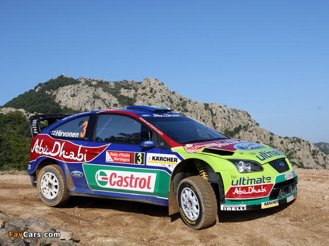Ford Focus RS WRC 2008–10 images (640 x 480)