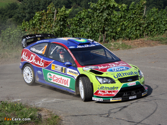 Ford Focus RS WRC 2008–10 wallpapers (640 x 480)