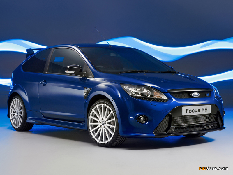 Ford Focus RS UK-spec 2009–10 images (800 x 600)