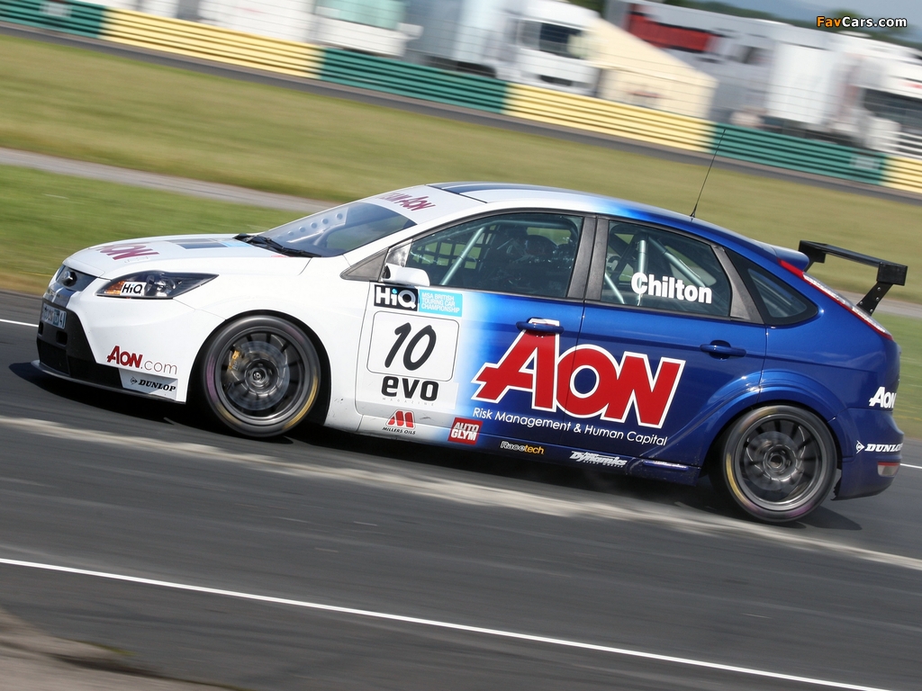 Ford Focus ST BTCC 2009–10 wallpapers (1024 x 768)