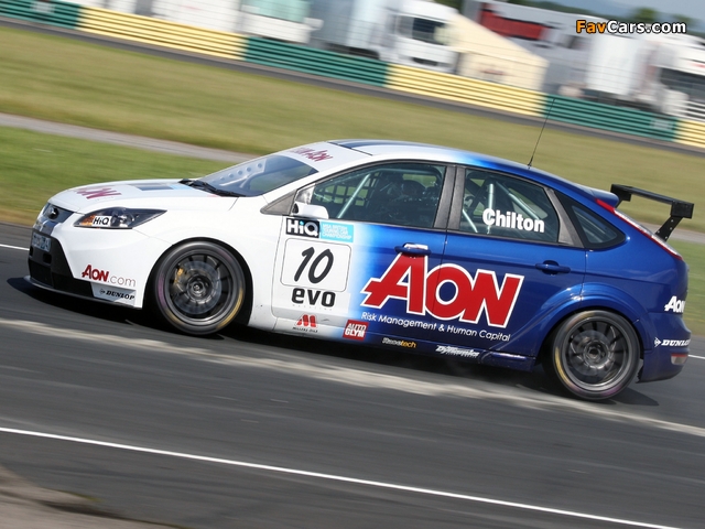 Ford Focus ST BTCC 2009–10 wallpapers (640 x 480)