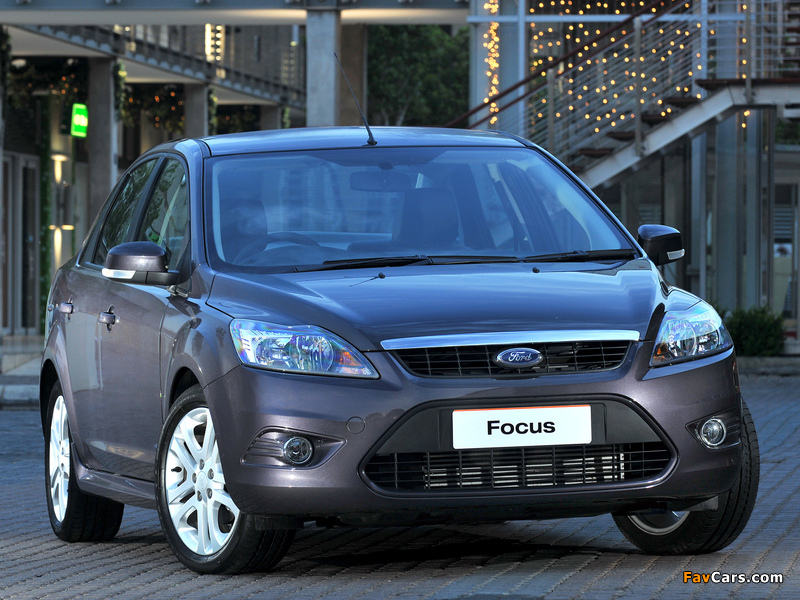 Ford Focus Sedan ZA-spec 2009–10 wallpapers (800 x 600)