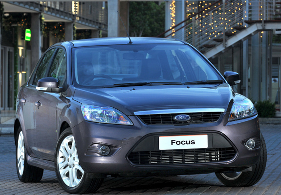 Ford Focus Sedan ZA-spec 2009–10 wallpapers